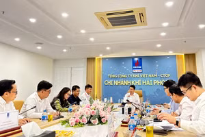 Tổng Giám đốc PVGAS làm việc với các đơn vị tại khu vực phía Bắc