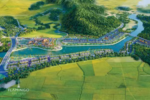 Phối cảnh Flamingo Tân Trào 