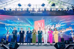 Đại hội tuyển dụng Vinhomes 2023 - Bứt tốc đón vận hội mới diễn ra trong không khí vô cùng sôi động tại Nhà văn hóa Thanh Niên (TP Hồ Chí Minh).