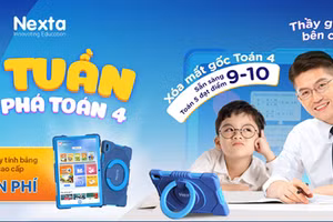 Chương trình 12 tuần bứt phá Toán 4 cùng Nexta Eteacher chỉ từ 10.000 đồng/ngày.