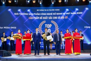 MISA EMIS đạt Top10 Sản phẩm số xuất sắc cho Xã hội số tại Make in Viet Nam 2022