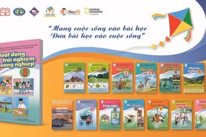 SGK Hoạt động trải nghiệm, hướng nghiệp 8 bộ Cánh Diều rất gần gũi với học sinh