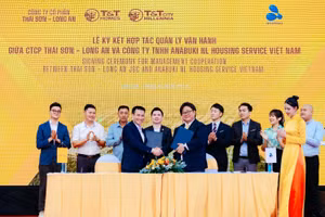 CTCP Thái Sơn Long An và Anabuki NL Việt Nam ký kết hợp tác quản lý vận hành dự án T&T City Millennia