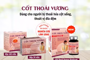 TPBVSK Cốt Thoái Vương hỗ trợ cải thiện các triệu chứng thoát vị đĩa đệm hiệu quả