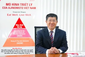 Ông Tsutomu Nara - Tổng Giám đốc Công ty Ajinomoto Việt Nam.