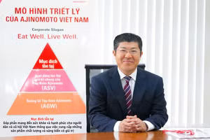 Ông Tsutomu Nara - Tổng Giám đốc Công ty Ajinomoto Việt Nam.