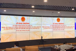 Lễ khai trương Hệ thống Thông tin báo cáo quốc gia, Trung tâm Thông tin, chỉ đạo, điều hành của Chính phủ, Thủ tướng sẽ diễn ra sáng 19/8