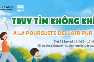 Cùng trẻ em hiểu hơn về không khí qua cuộc thi: Truy tìm không khí sạch