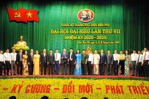 Ông Hà Quang Trung - Bí thư thành ủy Tp. Điện Biên Phủ tái đắc cử chức Bí thư