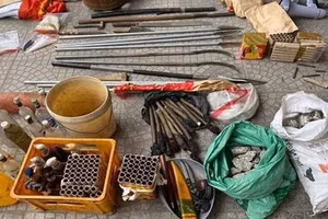 Tang vật được cơ quan chức năng thu giữ.