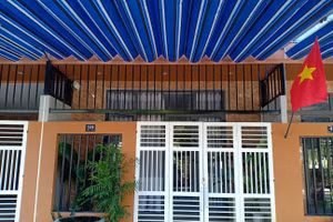 Nhà số 39 Dương Tử Giang, nơi nhóm người Trung Quốc thuê lưu trú.