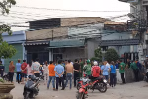 Hiện trường vụ việc.