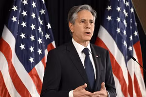 Ngoại trưởng Mỹ Antony Blinken.