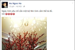 Muôn kiểu thổ lộ tình của sao Việt ngày Valentine