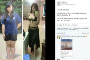 Cô gái "lột xác" ngoạn mục được cư dân mạng trầm trồ.