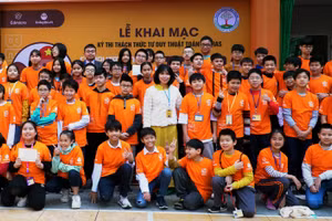 Các thí sinh tham gia sân chơi Thách thức tư duy thuật toán Bebras 2021. (Ảnh tư liệu)