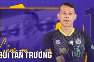 Thủ thành Bùi Tấn Trường chia tay Hà Nội FC