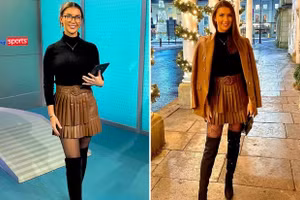 Thời trang được yêu thích của 'MC giải đua ngựa quyến rũ nhất nước Anh'