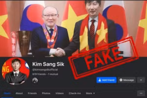 Tên tuổi HLV Kim Sang-sik bị mạo danh, VFF hành động khẩn