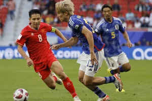 Hùng Dũng tiếc nuối tỷ số trận gặp Nhật Bản 