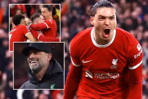 Chùm ảnh: Liverpool hạ Sheffield, giành lại ngôi đầu Ngoại hạng Anh từ Arsenal 