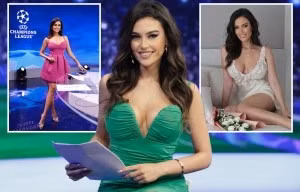 Siêu mẫu nội y 'khuynh đảo' Champions League 