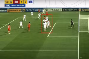 U23 Indonesia tố trọng tài thiên vị Uzbekistan 