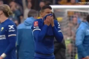 Thiago khóc nghẹn khi Chelsea thua Man City ở FA Cup 