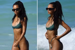 Tay đua lừng danh Hamilton đón giao thừa cùng siêu mẫu 'nóng bỏng' 