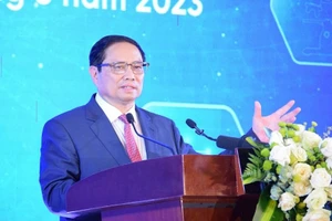 Thủ tướng Chính phủ Phạm Minh Chính phát biểu chỉ đạo tại ngày Khoa học và Công nghệ Việt Nam.