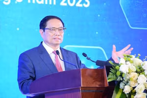 Thủ tướng Chính phủ Phạm Minh Chính phát biểu chỉ đạo tại ngày Khoa học và Công nghệ Việt Nam.