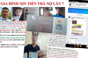 Một hình thức bôi nhọ người thân, người không liên quan khoản vay trên mạng xã hội mà các nhóm đòi nợ thuê hay dùng.