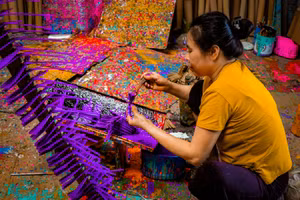 Những chú chuồn chuồn tre đang "hồi sinh" từng ngày.