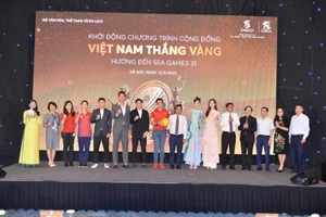 Chương trình cộng đồng" Việt Nam thắng vàng" cùng hướng đến SEA Games 31.