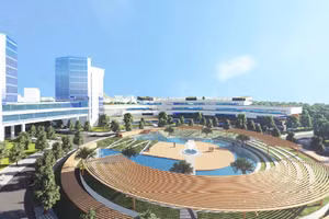 Phối cảnh Trường Quốc tế tại Hòa Lạc.