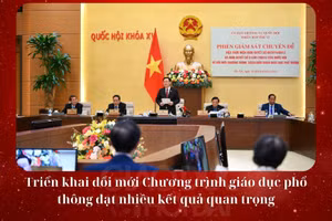 Triển khai đổi mới Chương trình GDPT đã đạt nhiều kết quả quan trọng