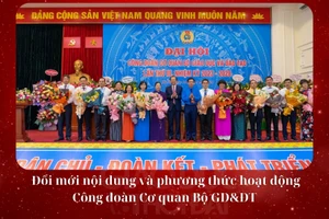 Đổi mới nội dung và phương thức hoạt động Công đoàn Cơ quan Bộ GD&ĐT