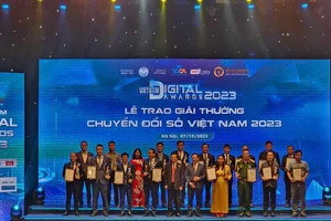 Trao giải thưởng chuyển đổi số Việt Nam - Vietnam Digital Awards 2023.