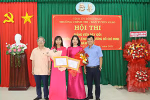 Giảng viên Trường ĐH Đồng Tháp tham gia Hội thi và đoạt giải cao.