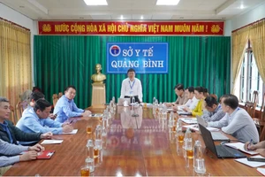 Sở Y tế Quảng Bình tổ chức hội nghị trực tuyến đánh giá các hoạt động 9 tháng đầu năm, triển khai nhiệm vụ trọng tâm trong công tác phòng, chống dịch và khám chữa bệnh (KCB) trên địa bàn tỉnh những tháng cuối năm 2022.