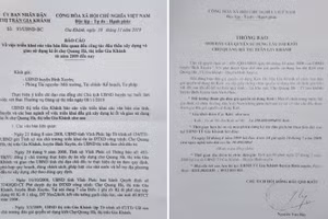 Vĩnh Phúc: UBND thị trấn Gia Khánh bán “ki ốt giấy” – Dân mòn mỏi đợi chờ