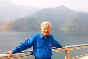 Nhà giáo - nhà thơ Nguyễn Đình Tâm.