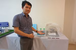 Trưng bày và giới thiệu công nghệ sơn chống cháy.