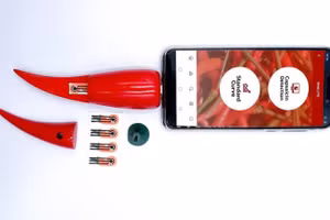 Chilica-pod kết nối trực tiếp với điện thoại thông minh.