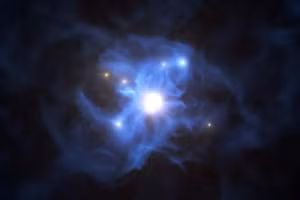 Phát hiện siêu lỗ đen “cầm tù” 6 thiên hà