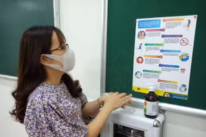 Nhiều giáo viên thuộc đối tượng được hỗ trợ vì dịch Covid-19.