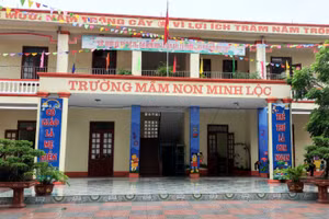Trường Mầm non Minh Lộc (Hậu Lộc, Thanh Hóa).