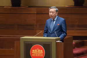 Bộ trưởng Bộ Công an - Tô Lâm. 