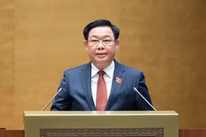 Chủ tịch Quốc hội Vương Đình Huệ. 