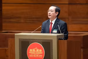 Bộ trưởng Bộ Khoa học và Công nghệ Huỳnh Thành Đạt. 